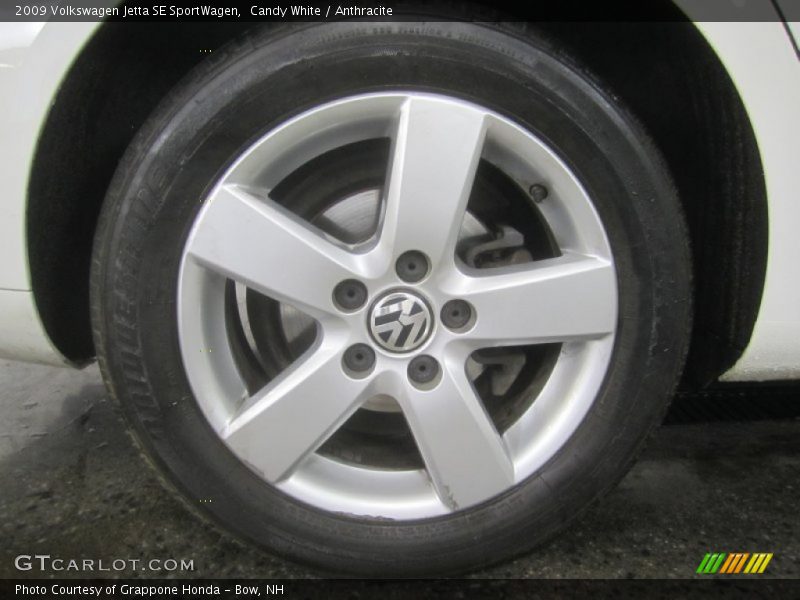 Candy White / Anthracite 2009 Volkswagen Jetta SE SportWagen