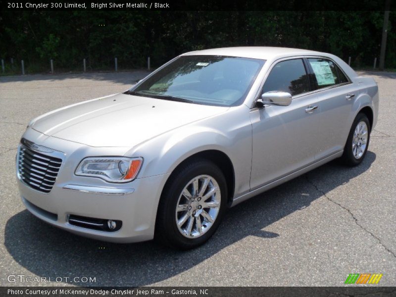 Bright Silver Metallic / Black 2011 Chrysler 300 Limited