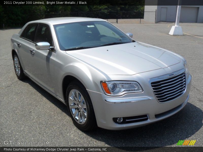 Bright Silver Metallic / Black 2011 Chrysler 300 Limited