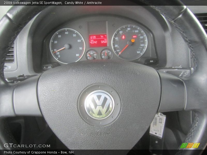 Candy White / Anthracite 2009 Volkswagen Jetta SE SportWagen