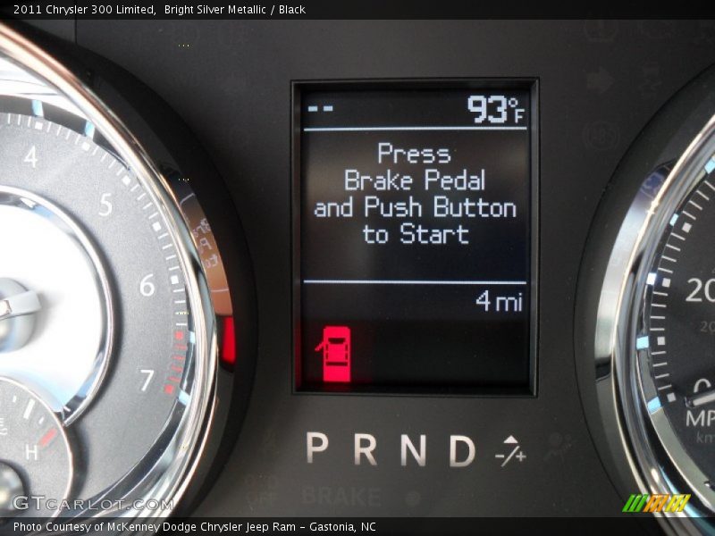 Bright Silver Metallic / Black 2011 Chrysler 300 Limited