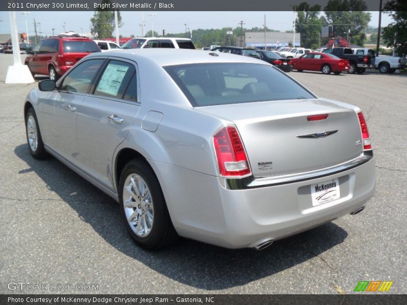 Bright Silver Metallic / Black 2011 Chrysler 300 Limited