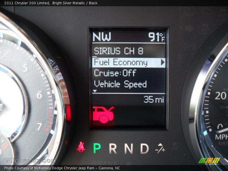 Bright Silver Metallic / Black 2011 Chrysler 300 Limited