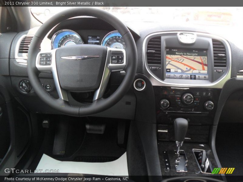 Bright Silver Metallic / Black 2011 Chrysler 300 Limited