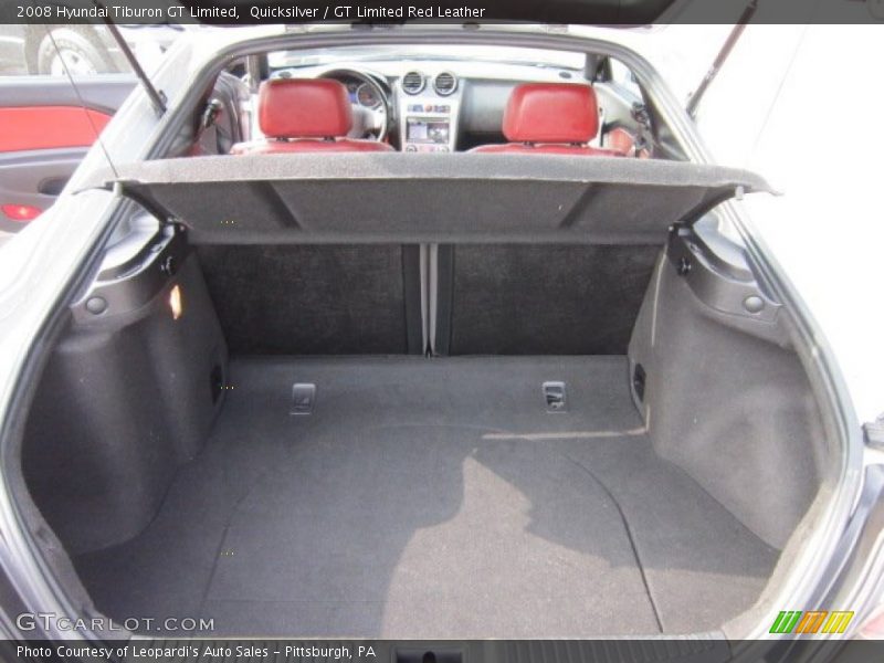 Quicksilver / GT Limited Red Leather 2008 Hyundai Tiburon GT Limited