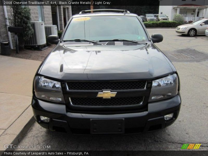 Black Granite Metallic / Light Gray 2008 Chevrolet TrailBlazer LT 4x4