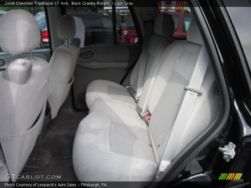 Black Granite Metallic / Light Gray 2008 Chevrolet TrailBlazer LT 4x4