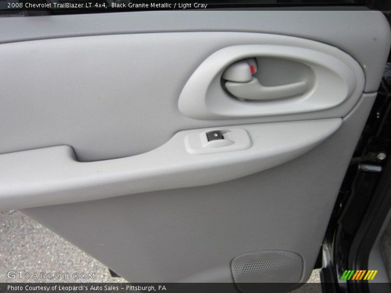 Black Granite Metallic / Light Gray 2008 Chevrolet TrailBlazer LT 4x4