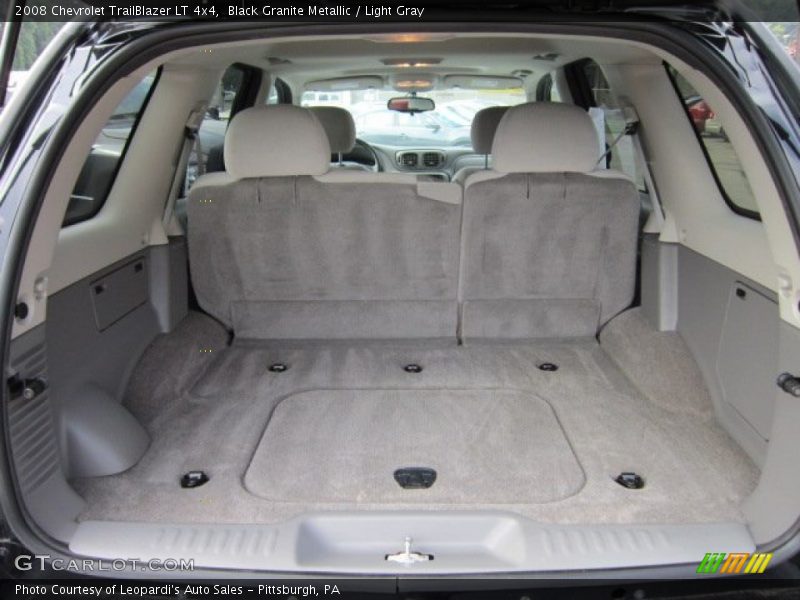 Black Granite Metallic / Light Gray 2008 Chevrolet TrailBlazer LT 4x4