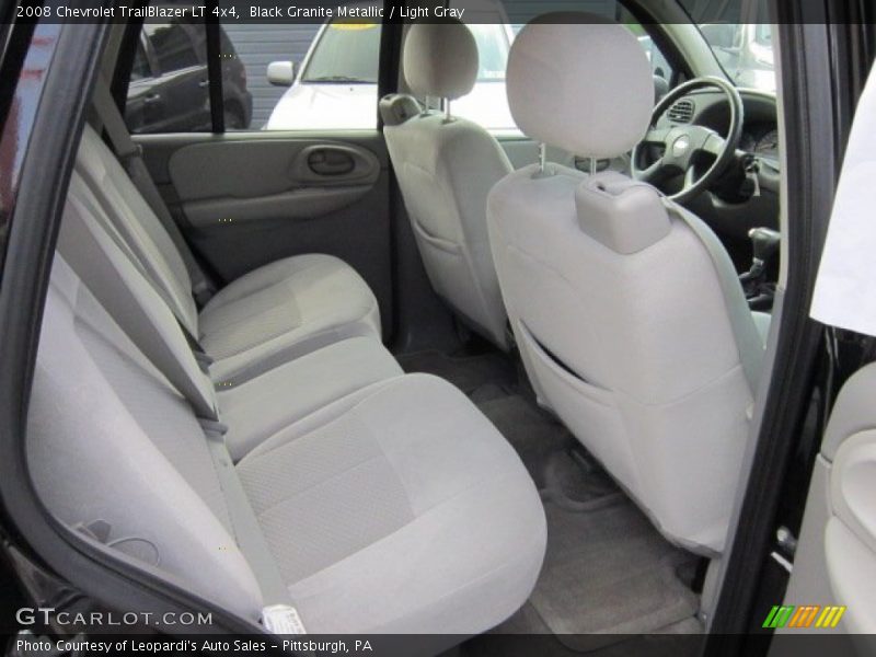 Black Granite Metallic / Light Gray 2008 Chevrolet TrailBlazer LT 4x4