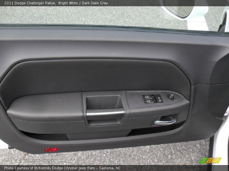 Bright White / Dark Slate Gray 2011 Dodge Challenger Rallye