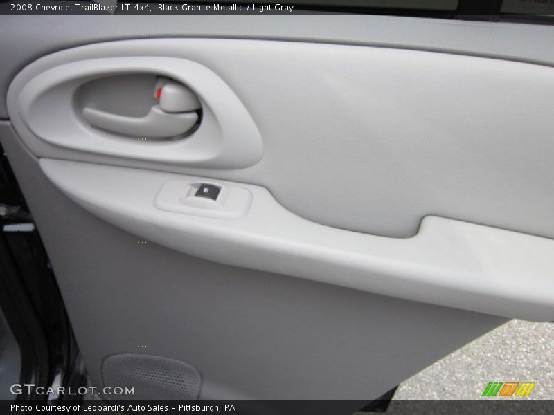 Black Granite Metallic / Light Gray 2008 Chevrolet TrailBlazer LT 4x4