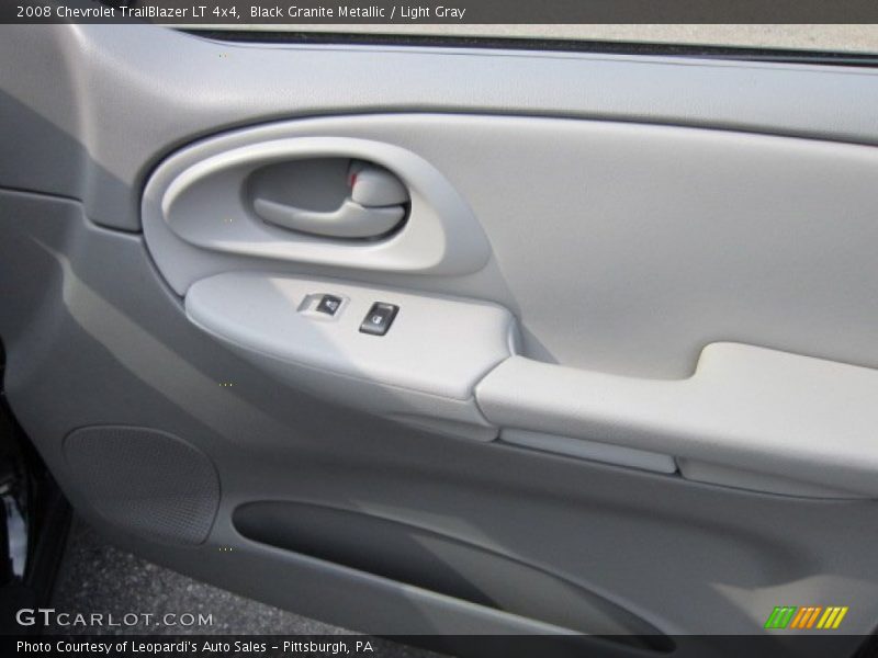 Black Granite Metallic / Light Gray 2008 Chevrolet TrailBlazer LT 4x4