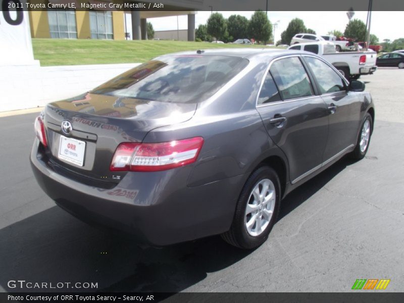 Magnetic Gray Metallic / Ash 2011 Toyota Camry LE