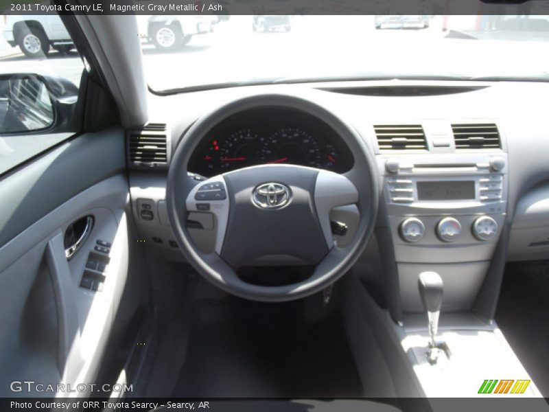 Magnetic Gray Metallic / Ash 2011 Toyota Camry LE