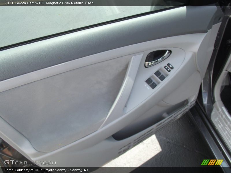 Magnetic Gray Metallic / Ash 2011 Toyota Camry LE