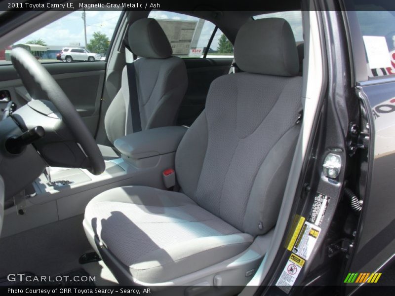 Magnetic Gray Metallic / Ash 2011 Toyota Camry LE