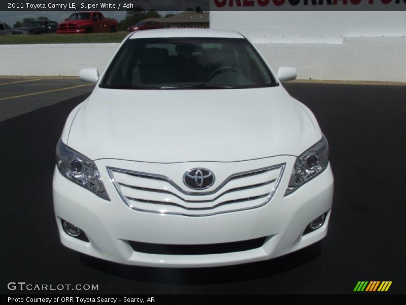 Super White / Ash 2011 Toyota Camry LE