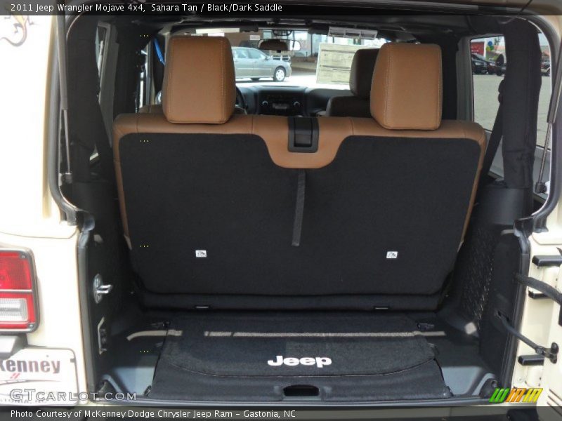  2011 Wrangler Mojave 4x4 Black/Dark Saddle Interior