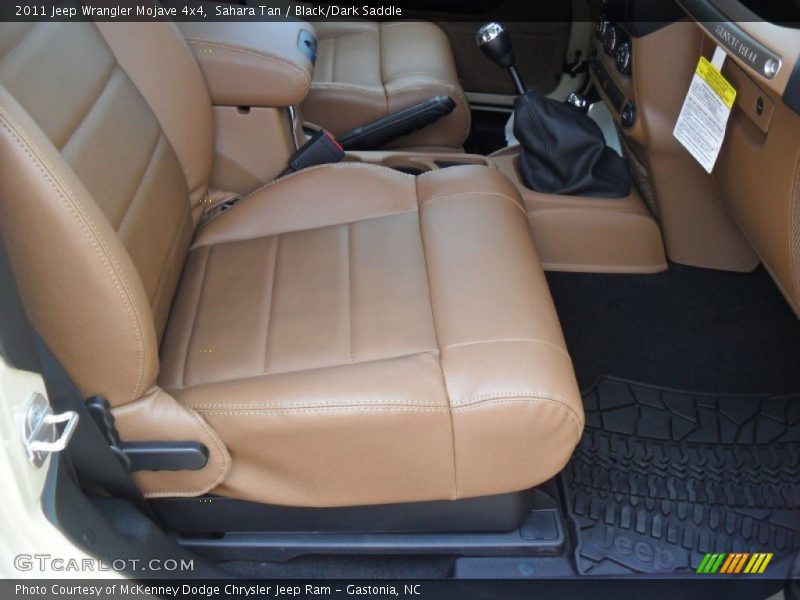 Sahara Tan / Black/Dark Saddle 2011 Jeep Wrangler Mojave 4x4