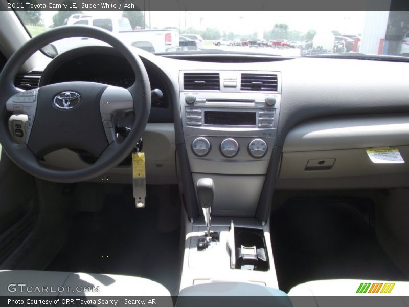 Super White / Ash 2011 Toyota Camry LE