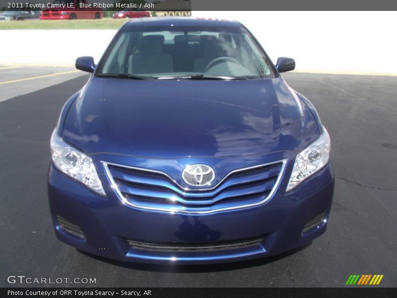 Blue Ribbon Metallic / Ash 2011 Toyota Camry LE