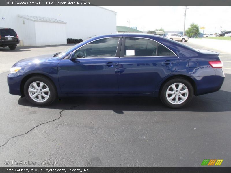 Blue Ribbon Metallic / Ash 2011 Toyota Camry LE