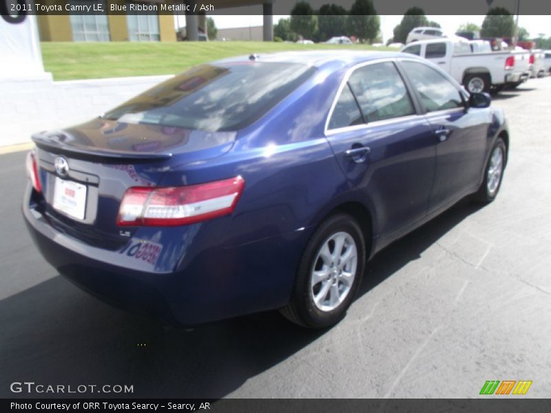 Blue Ribbon Metallic / Ash 2011 Toyota Camry LE