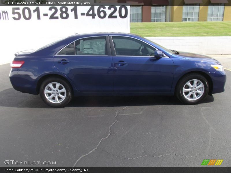 Blue Ribbon Metallic / Ash 2011 Toyota Camry LE