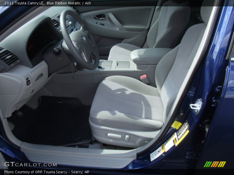 Blue Ribbon Metallic / Ash 2011 Toyota Camry LE