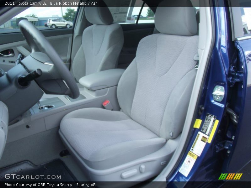 Blue Ribbon Metallic / Ash 2011 Toyota Camry LE