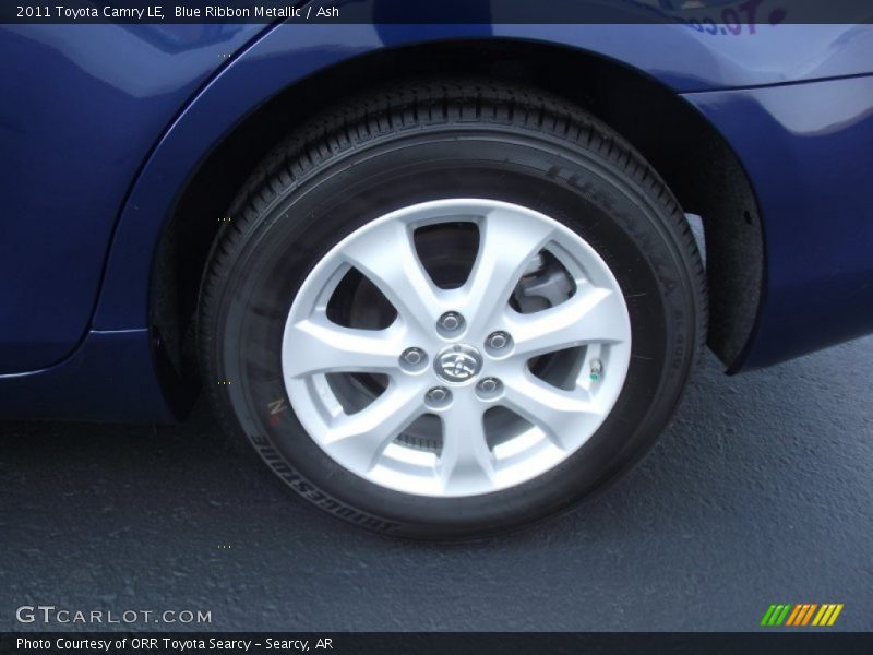 Blue Ribbon Metallic / Ash 2011 Toyota Camry LE
