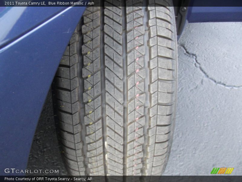 Blue Ribbon Metallic / Ash 2011 Toyota Camry LE