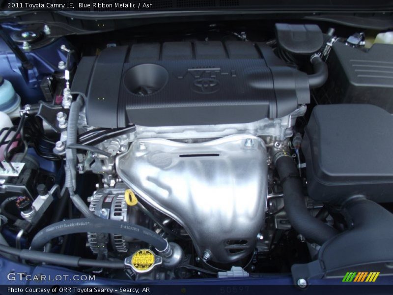 Blue Ribbon Metallic / Ash 2011 Toyota Camry LE