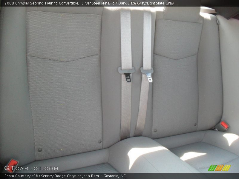 Silver Steel Metallic / Dark Slate Gray/Light Slate Gray 2008 Chrysler Sebring Touring Convertible