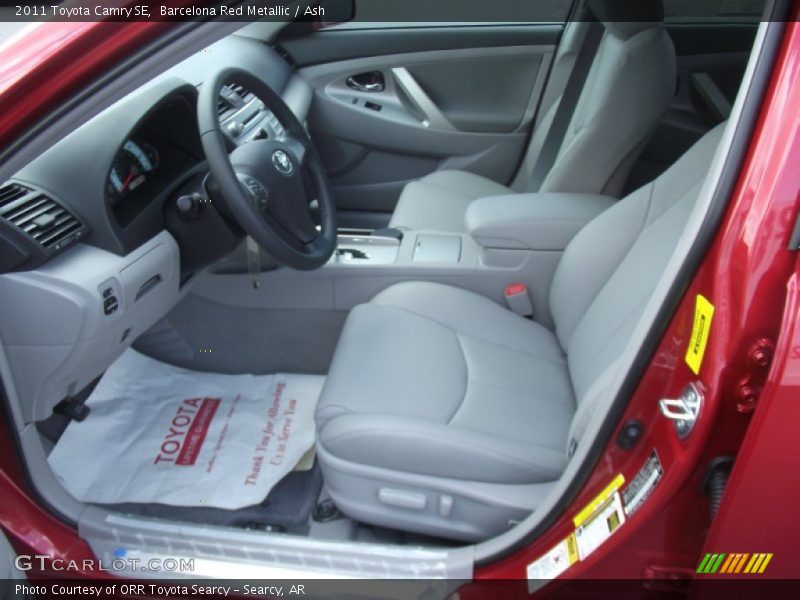 Barcelona Red Metallic / Ash 2011 Toyota Camry SE