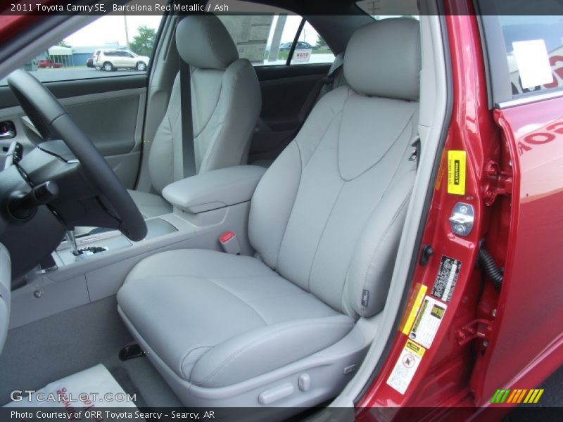 Barcelona Red Metallic / Ash 2011 Toyota Camry SE
