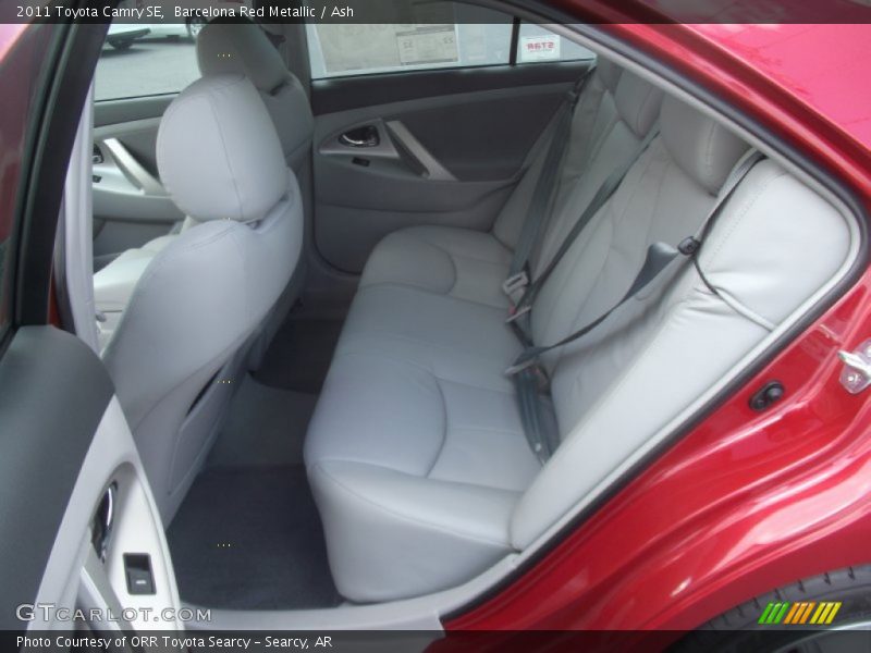Barcelona Red Metallic / Ash 2011 Toyota Camry SE