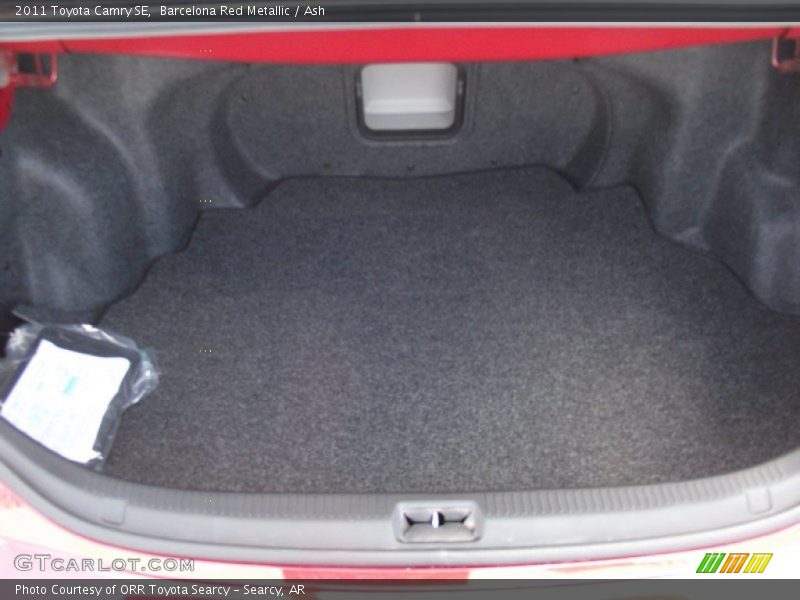 Barcelona Red Metallic / Ash 2011 Toyota Camry SE