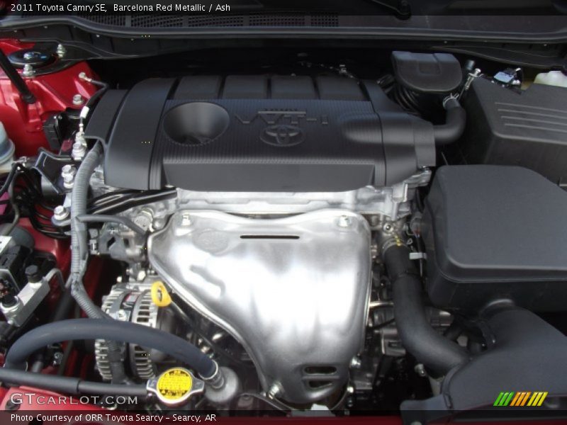 Barcelona Red Metallic / Ash 2011 Toyota Camry SE