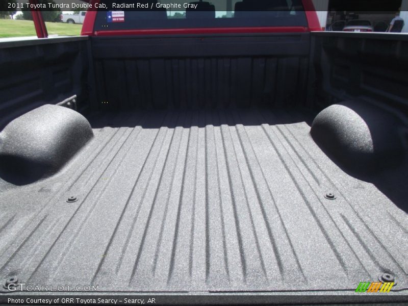 Radiant Red / Graphite Gray 2011 Toyota Tundra Double Cab