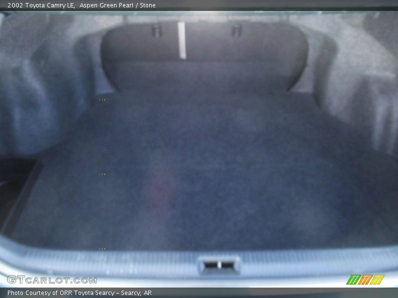 Aspen Green Pearl / Stone 2002 Toyota Camry LE