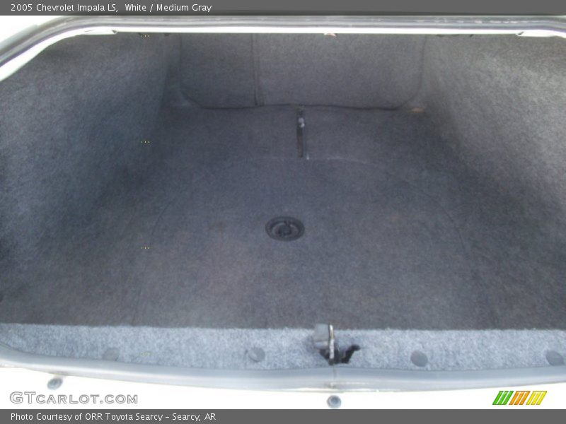 White / Medium Gray 2005 Chevrolet Impala LS