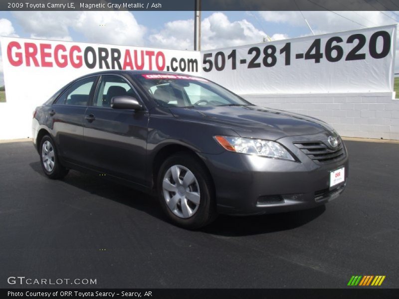 Magnetic Gray Metallic / Ash 2009 Toyota Camry LE