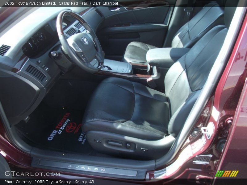 Cassis Red Pearl / Dark Charcoal 2009 Toyota Avalon Limited