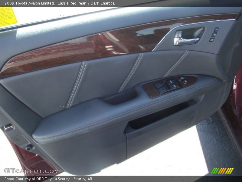 Cassis Red Pearl / Dark Charcoal 2009 Toyota Avalon Limited
