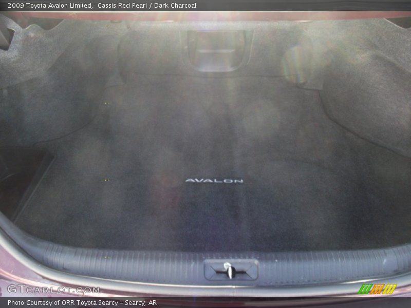 Cassis Red Pearl / Dark Charcoal 2009 Toyota Avalon Limited