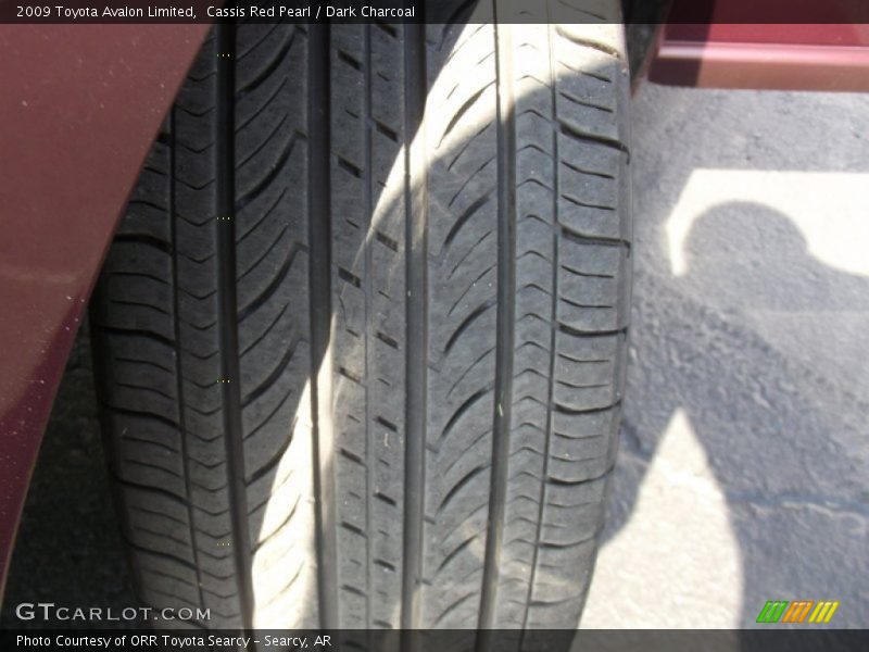 Cassis Red Pearl / Dark Charcoal 2009 Toyota Avalon Limited