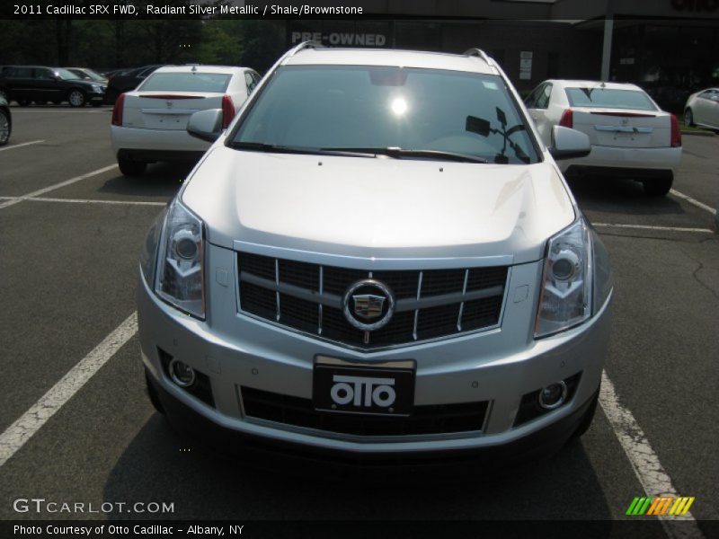 Radiant Silver Metallic / Shale/Brownstone 2011 Cadillac SRX FWD