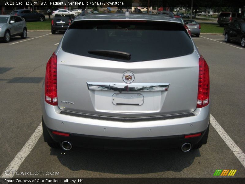 Radiant Silver Metallic / Shale/Brownstone 2011 Cadillac SRX FWD